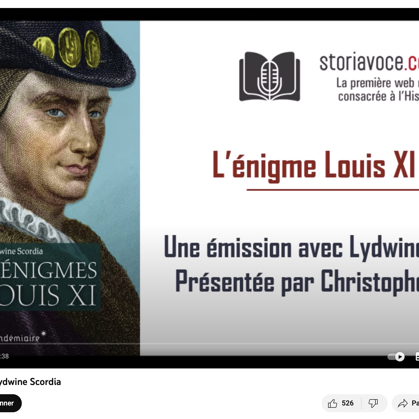'énigme Louis XI, avec Lydwine Scordia

Storiavoce

